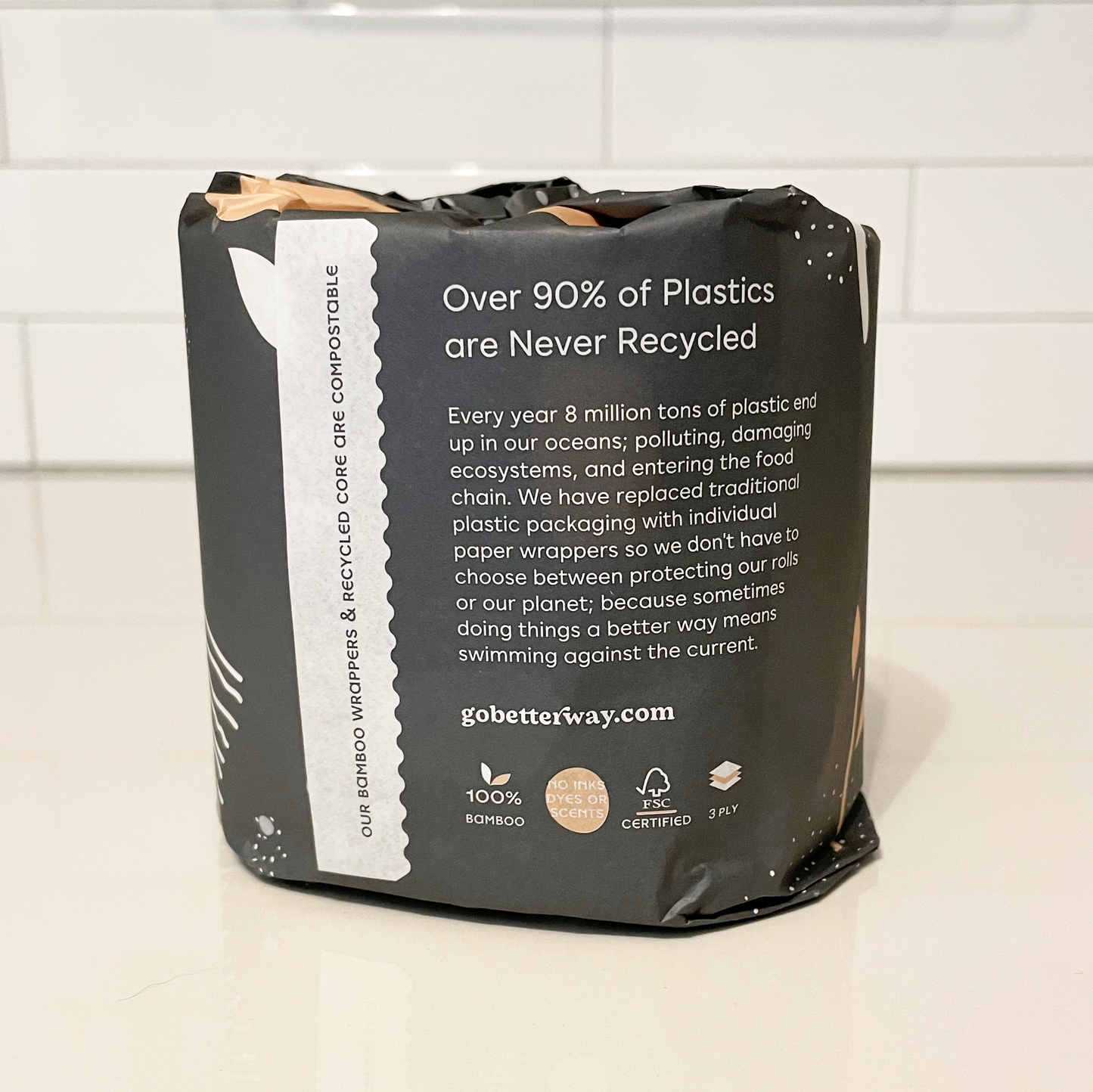 Betterway Bamboo Toilet Paper (6 rolls)