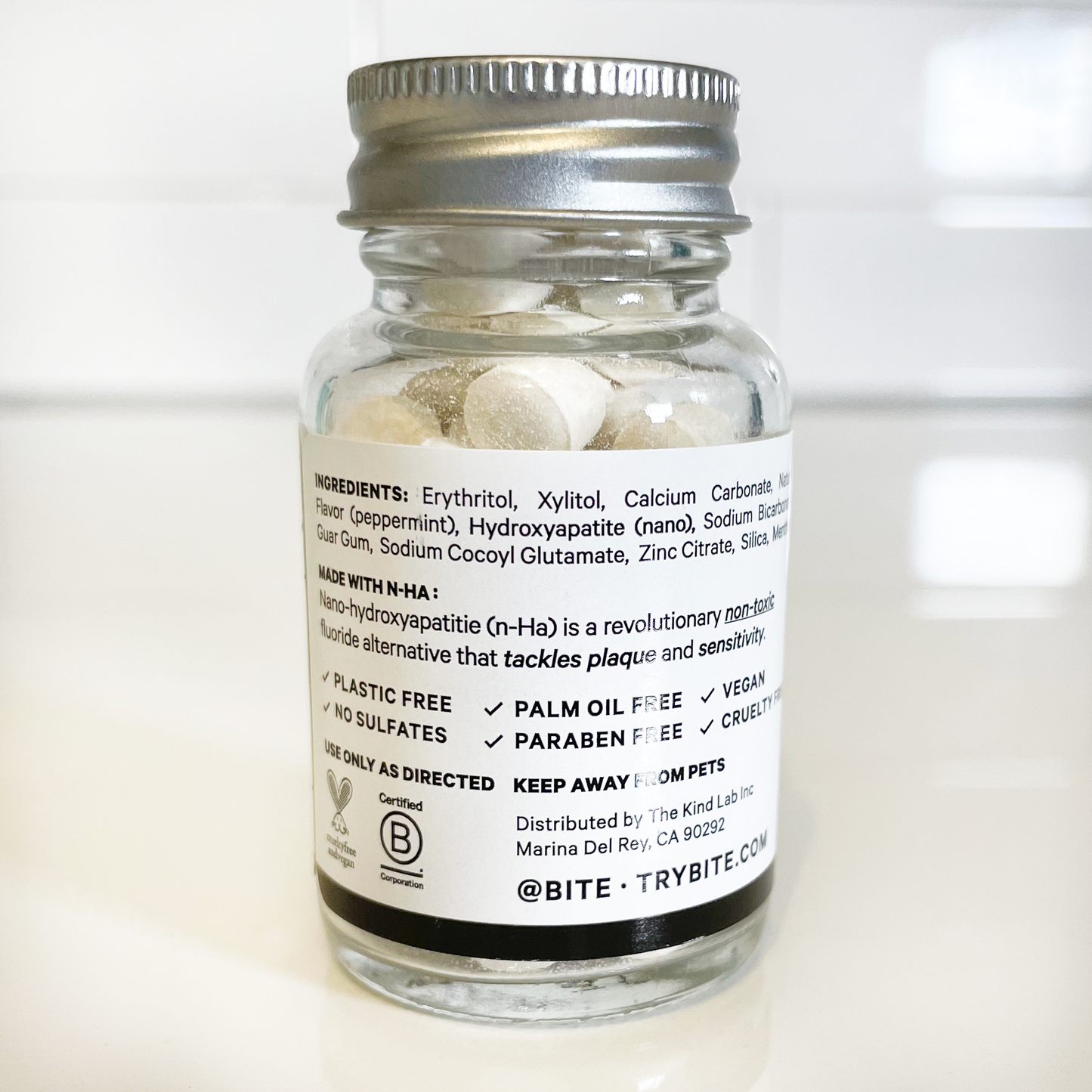 Fresh Mint Fluoride-Free Toothpaste Bits From Bite