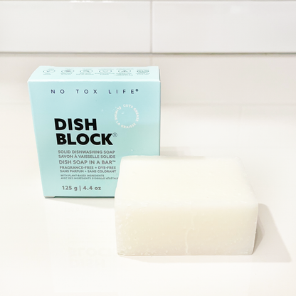 DISH BLOCK® Solid Dish Soap from No Tox Life