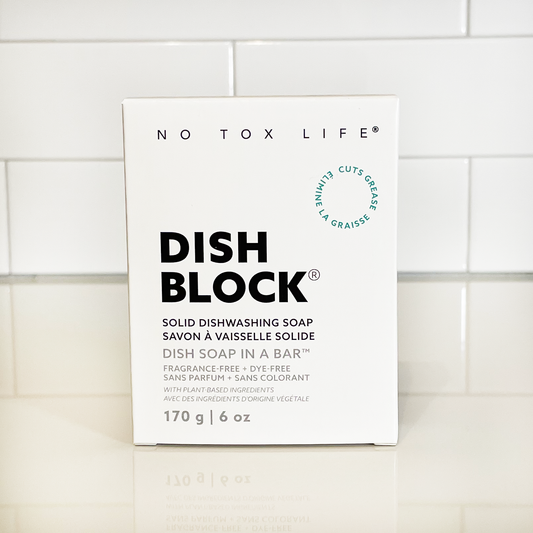 DISH BLOCK® Solid Dish Soap from No Tox Life