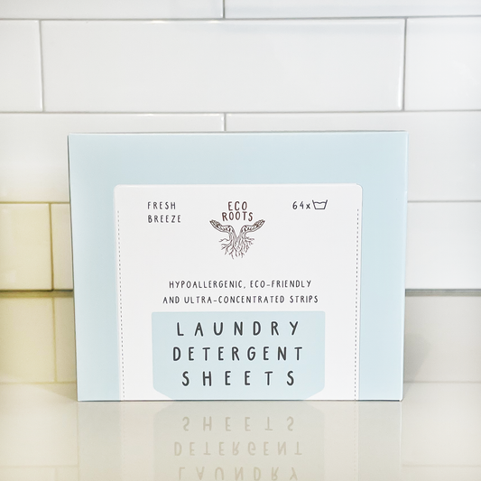 Eco-Friendly Laundry Detergent Sheets from Eco Roots (32 sheets/64 loads)