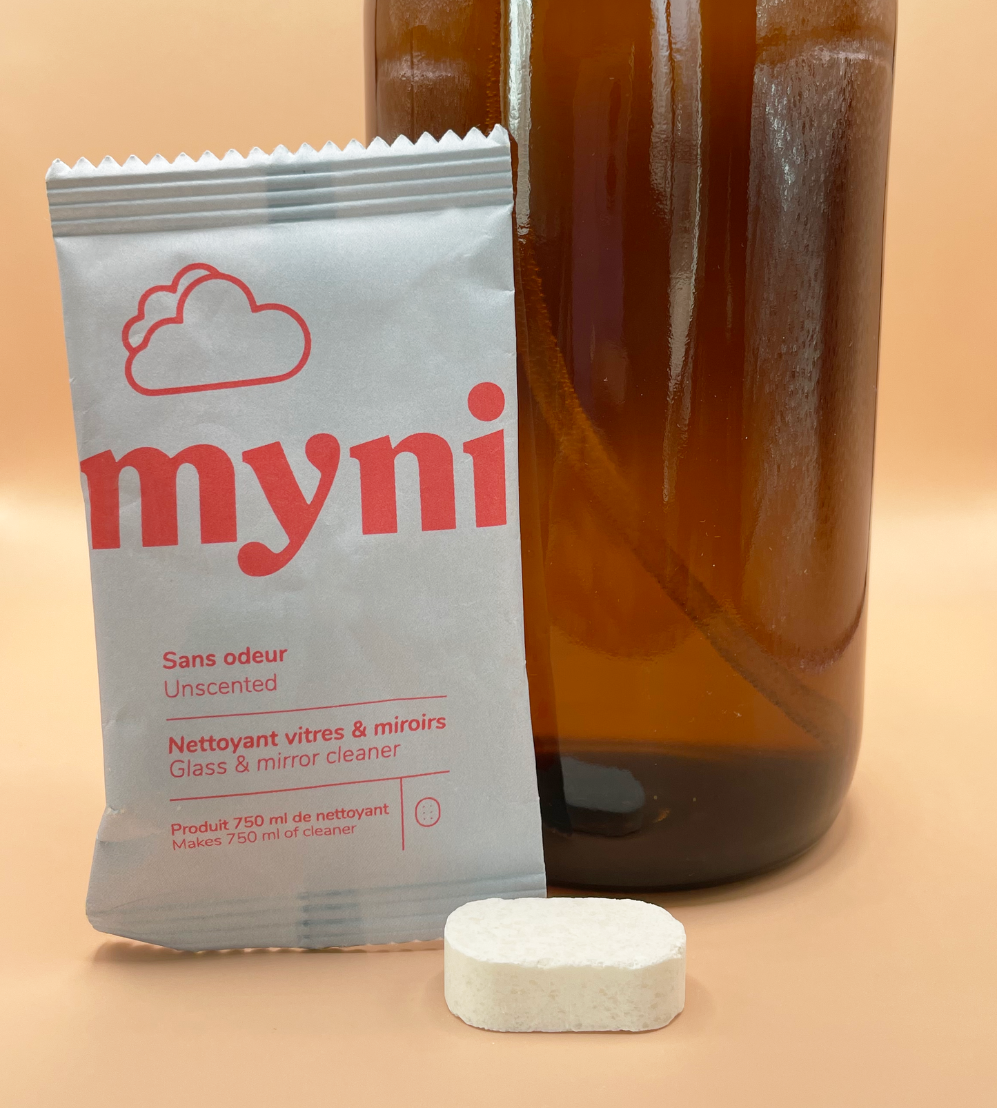 Glass & Mirror Cleaner Tablet from Myni